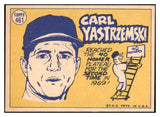 1970 Topps Baseball #461 Carl Yastrzemski A.S. Red Sox NR-MT 499050