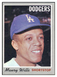 1970 Topps Baseball #595 Maury Wills Dodgers NR-MT 499063