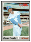 1970 Topps Baseball #630 Ernie Banks Cubs NR-MT 499066