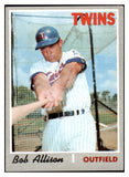 1970 Topps Baseball #635 Bob Allison Twins EX 499075