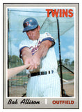 1970 Topps Baseball #635 Bob Allison Twins EX 499076