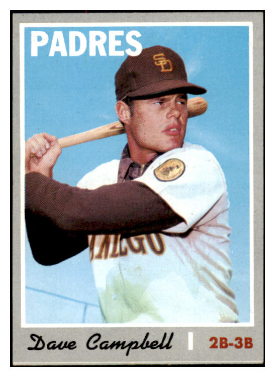 1970 Topps Baseball #639 Dave Campbell Padres NR-MT 499093