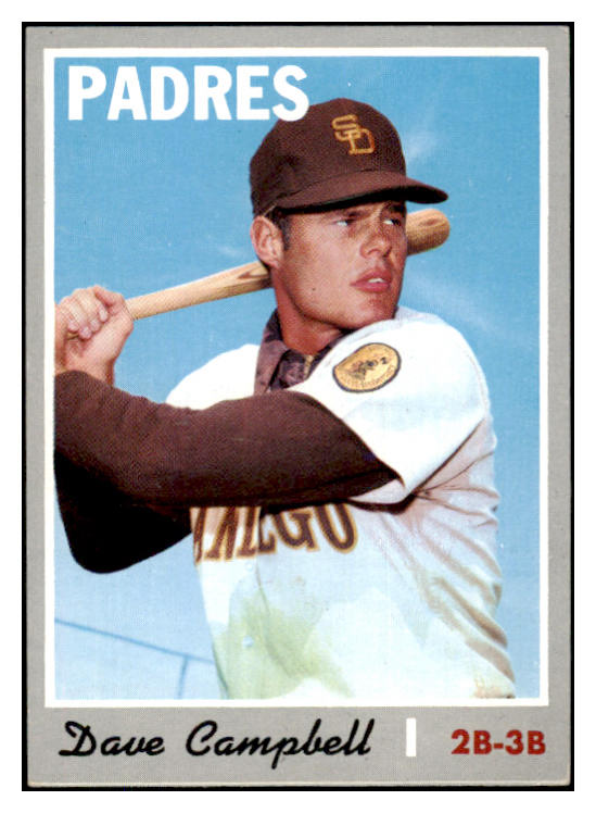 1970 Topps Baseball #639 Dave Campbell Padres NR-MT 499094