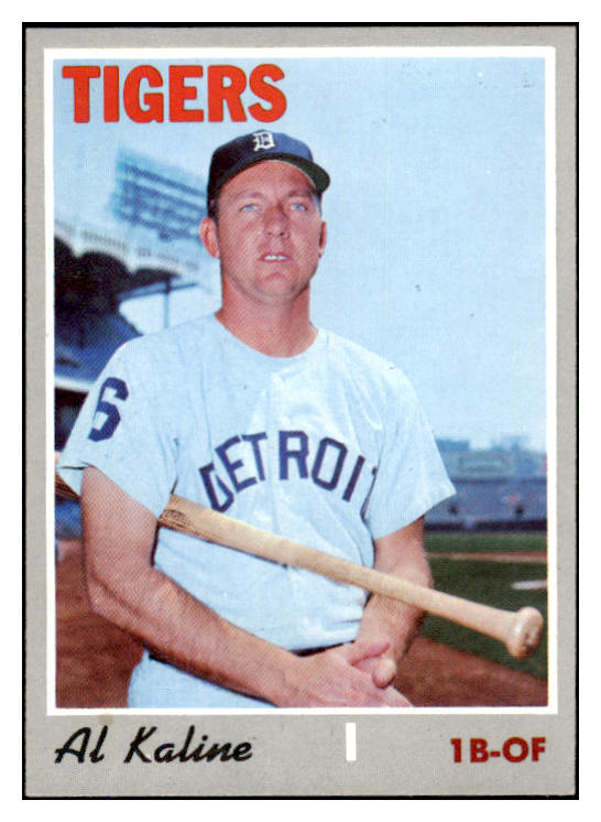 1970 Topps Baseball #640 Al Kaline Tigers NR-MT 499099
