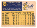 1970 Topps Baseball #641 Al Mcbean Dodgers EX-MT 499103