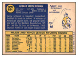 1970 Topps Baseball #644 Gerry Nyman Padres NR-MT 499114