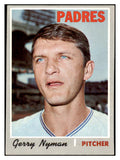 1970 Topps Baseball #644 Gerry Nyman Padres NR-MT 499115