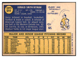 1970 Topps Baseball #644 Gerry Nyman Padres NR-MT 499115