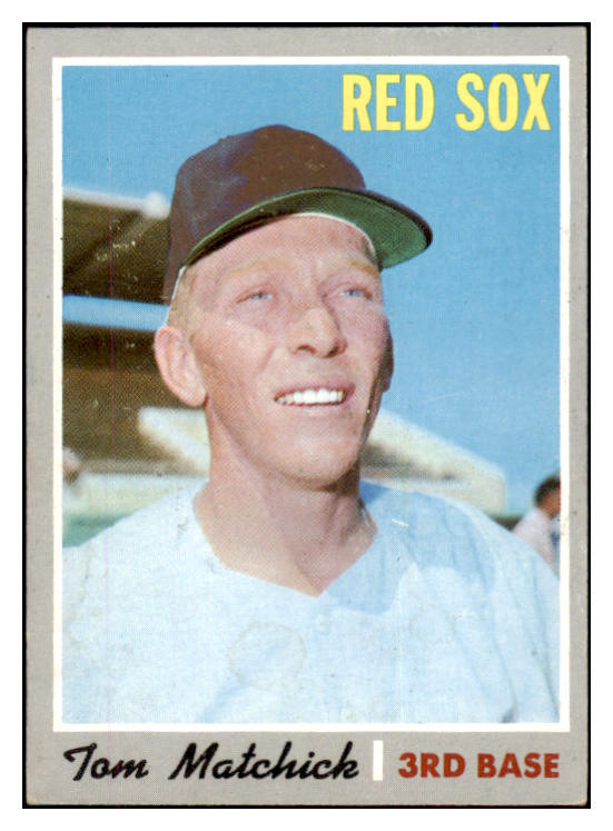 1970 Topps Baseball #647 Tom Matchick Red Sox NR-MT 499129