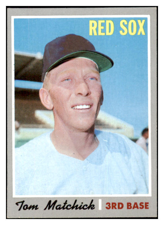 1970 Topps Baseball #647 Tom Matchick Red Sox NR-MT 499130