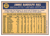 1970 Topps Baseball #649 Jimmie Hall Cubs NR-MT 499139