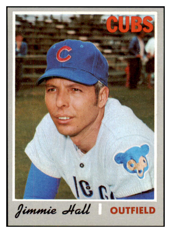 1970 Topps Baseball #649 Jimmie Hall Cubs NR-MT 499140