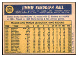 1970 Topps Baseball #649 Jimmie Hall Cubs NR-MT 499140