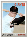 1970 Topps Baseball #651 Jim Gosger Giants EX-MT 499150