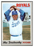 1970 Topps Baseball #653 Moe Drabowsky Royals NR-MT 499159