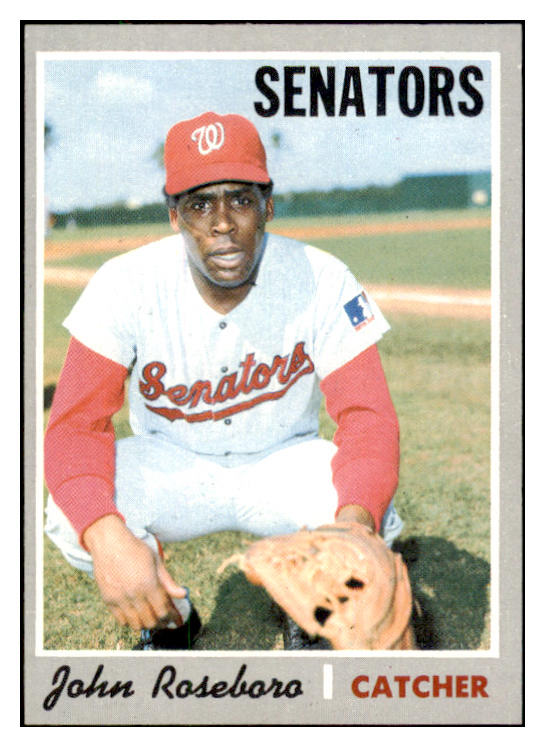 1970 Topps Baseball #655 John Roseboro Senators NR-MT 499166