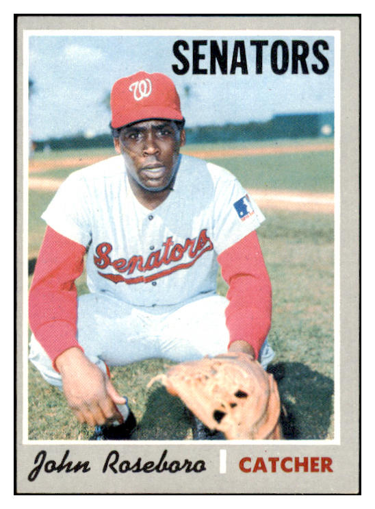 1970 Topps Baseball #655 John Roseboro Senators EX-MT 499168