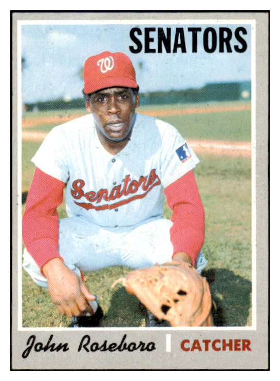 1970 Topps Baseball #655 John Roseboro Senators EX-MT 499169