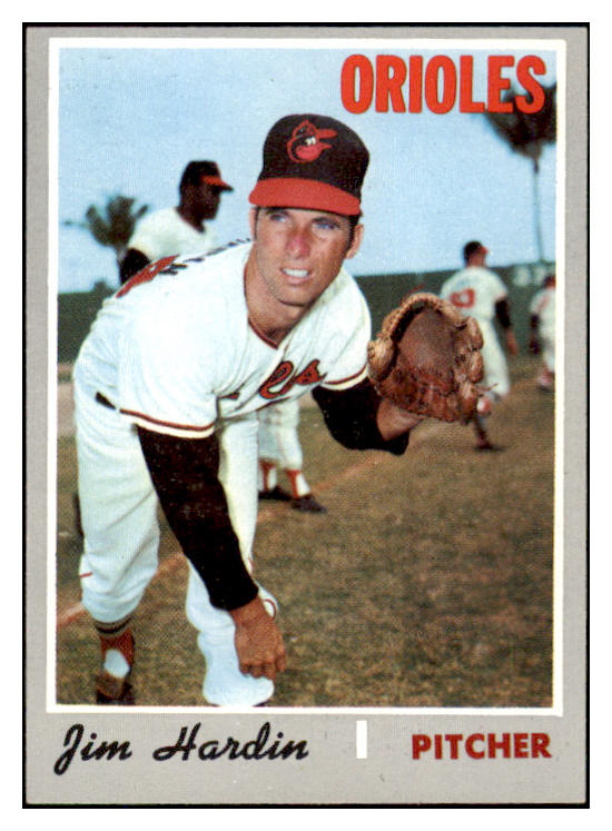 1970 Topps Baseball #656 Jim Hardin Orioles NR-MT 499172