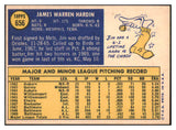 1970 Topps Baseball #656 Jim Hardin Orioles NR-MT 499172