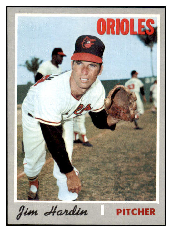 1970 Topps Baseball #656 Jim Hardin Orioles NR-MT 499173