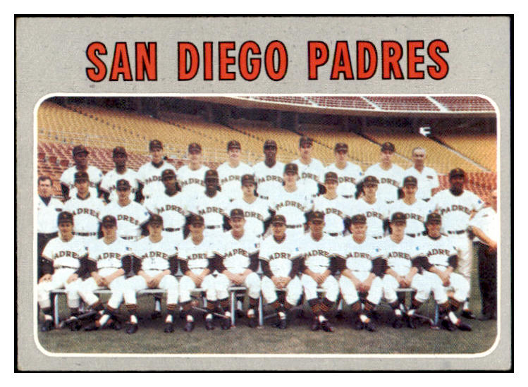 1970 Topps Baseball #657 San Diego Padres Team NR-MT 499177