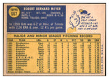 1970 Topps Baseball #667 Bob Meyer Pilots NR-MT 499216