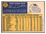 1970 Topps Baseball #667 Bob Meyer Pilots EX 499218