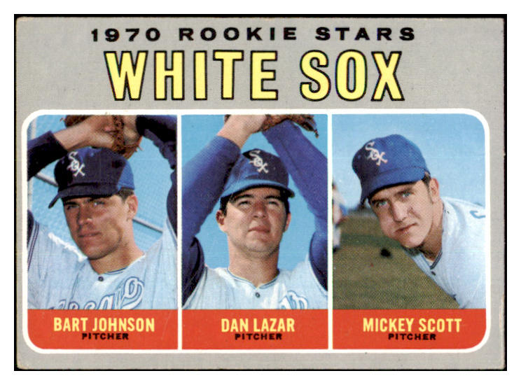 1970 Topps Baseball #669 Bart Johnson White Sox EX 499228