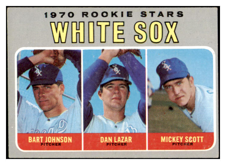 1970 Topps Baseball #669 Bart Johnson White Sox EX 499229