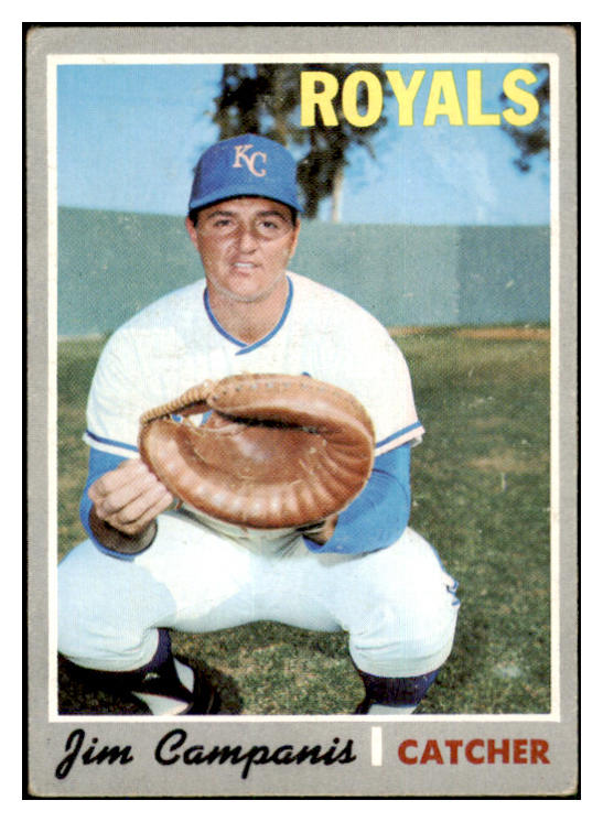 1970 Topps Baseball #671 Jim Campanis Royals VG-EX 499236