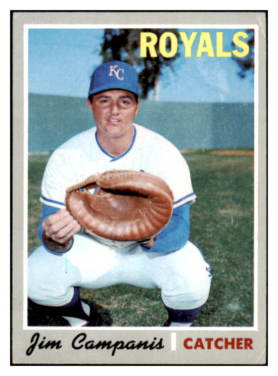 1970 Topps Baseball #671 Jim Campanis Royals VG-EX 499237