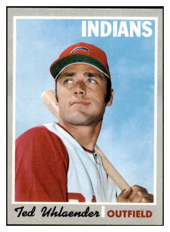 1970 Topps Baseball #673 Ted Uhlaender Indians NR-MT 499245