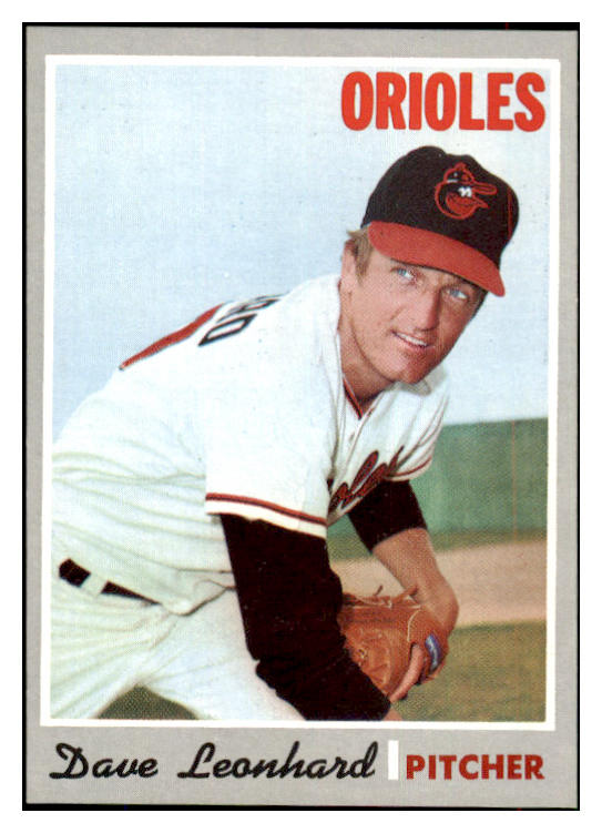 1970 Topps Baseball #674 Dave Leonhard Orioles NR-MT 499247