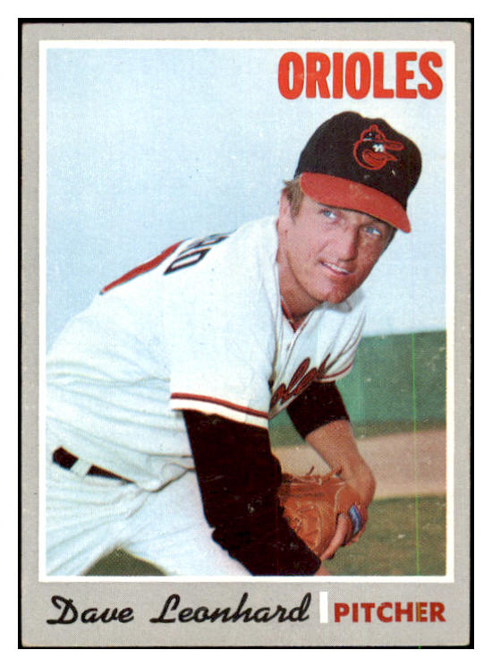 1970 Topps Baseball #674 Dave Leonhard Orioles EX-MT 499249