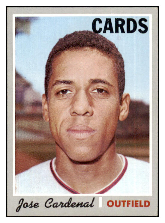 1970 Topps Baseball #675 Jose Cardenal Cardinals VG-EX 499254