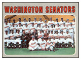 1970 Topps Baseball #676 Washington Senators Team VG-EX 499258