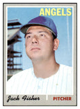 1970 Topps Baseball #684 Jack Fisher Angels EX-MT 499297