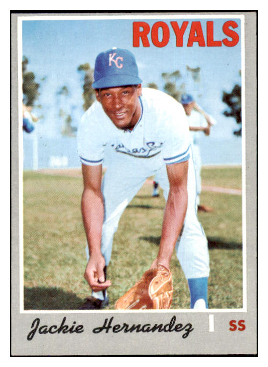 1970 Topps Baseball #686 Jackie Hernandez Royals NR-MT 499304