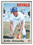 1970 Topps Baseball #686 Jackie Hernandez Royals NR-MT 499306