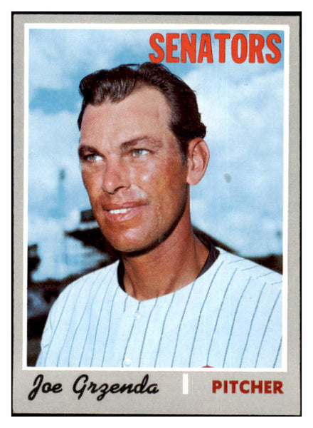 1970 Topps Baseball #691 Joe Grzenda Senators NR-MT 499329