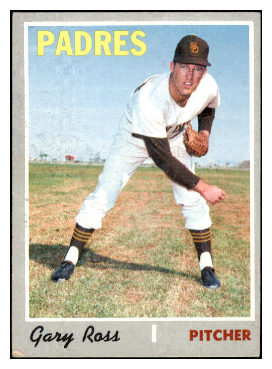 1970 Topps Baseball #694 Gary Ross Padres EX 499347