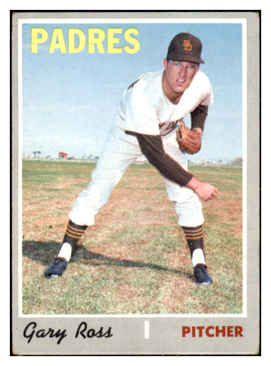 1970 Topps Baseball #694 Gary Ross Padres VG-EX 499348