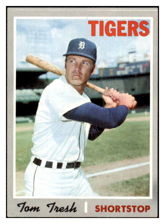 1970 Topps Baseball #698 Tom Tresh Tigers EX-MT 499365