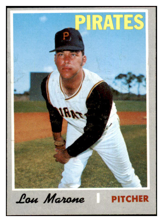 1970 Topps Baseball #703 Lou Marone Pirates NR-MT 499382