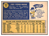 1970 Topps Baseball #703 Lou Marone Pirates EX 499385
