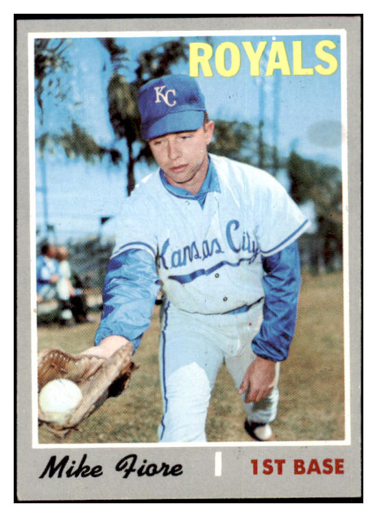 1970 Topps Baseball #709 Mike Fiore Royals NR-MT 499411
