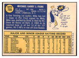 1970 Topps Baseball #709 Mike Fiore Royals NR-MT 499411