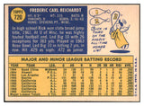 1970 Topps Baseball #720 Rick Reichardt Angels NR-MT 499457