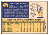 1970 Topps Baseball #720 Rick Reichardt Angels EX-MT 499458